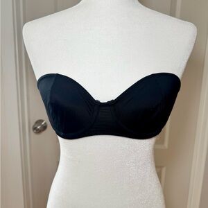Free People Intimately Black Strapless Bra, Size 34B, NEW WITH TAGS